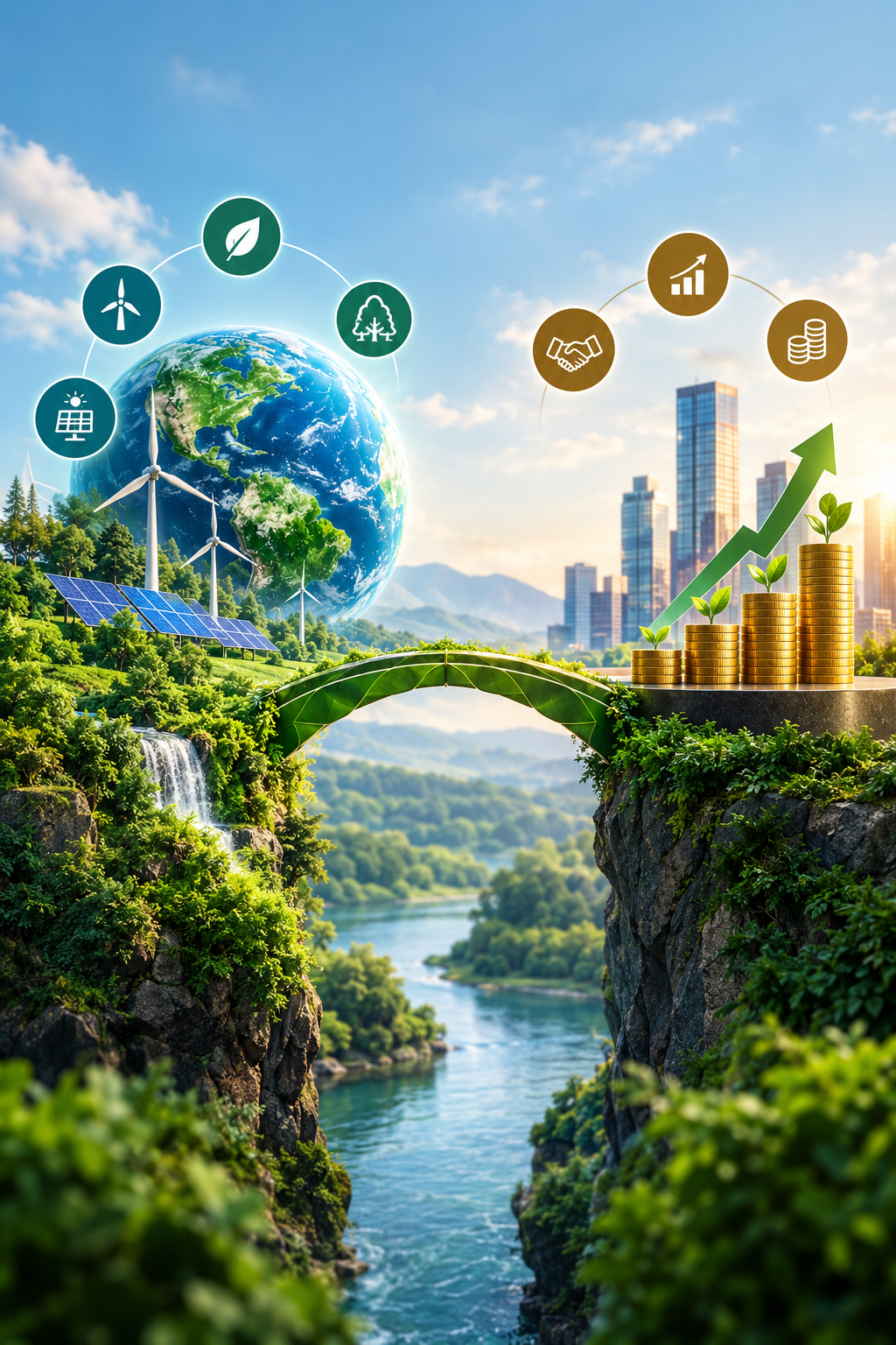 Climate Sustainability Globe